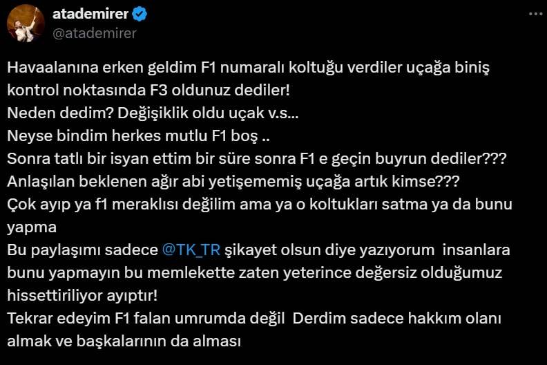 Ata Demirer'den THY isyanı: "Bari siz bunu yapmayın" 2